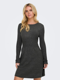 Сукні Only FIA LS CABLE DRESS модель 15306551_Dark Grey Melange Фото