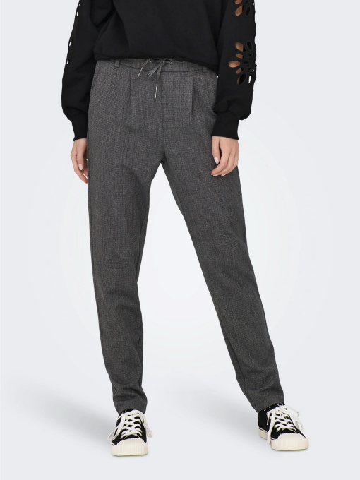 Штани Only POPTRASH-ELISE EASY MELANGE PA модель 15309862_Dark Grey Melange Фото