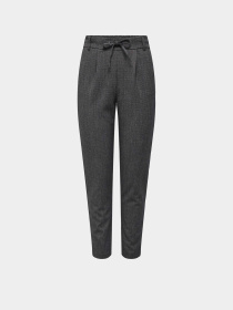 Брюки Only POPTRASH-ELISE EASY MELANGE PA модель 15309862_Dark Grey Melange Фото