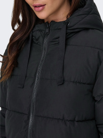 Куртки и дубленки Only CLAIR PUFFER HOOD COAT модель 15323232_Black Фото