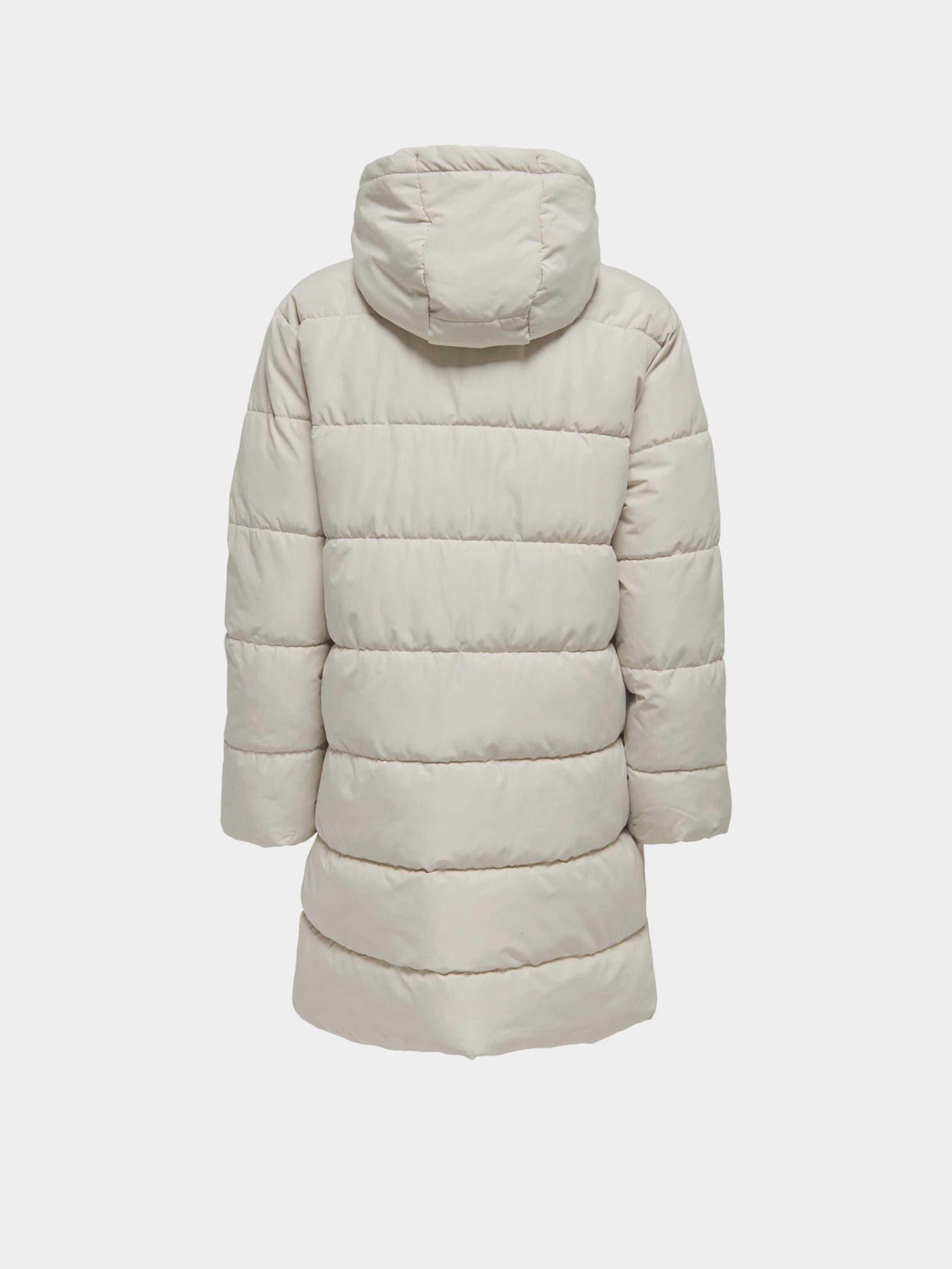 Куртки и дубленки Only CLAIR PUFFER HOOD COAT модель 15323232_Pumice Stone Фото