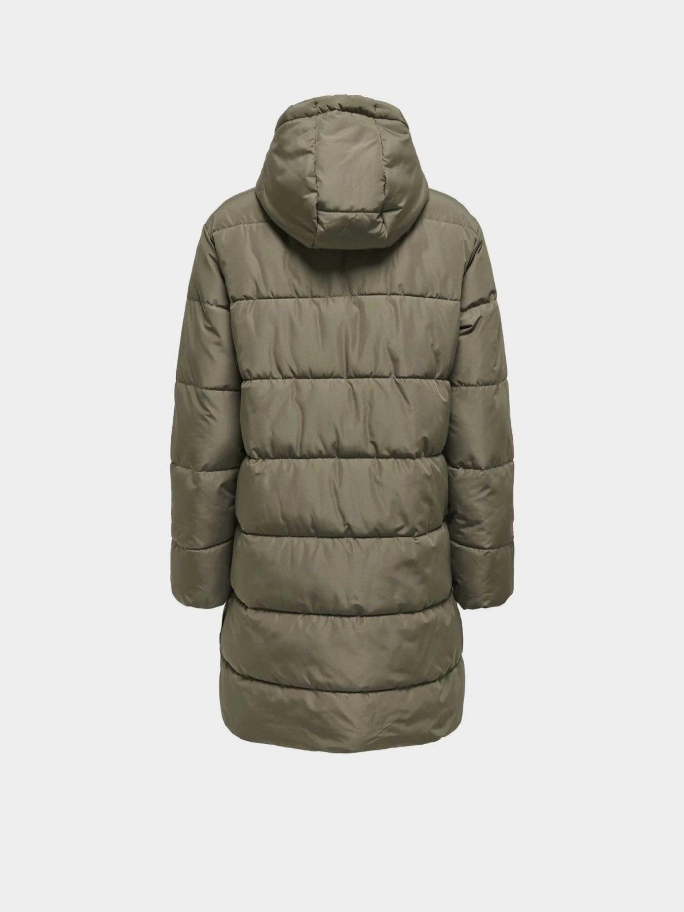 Куртки та дублянки Only CLAIR PUFFER HOOD COAT модель 15323232_Stone Gray Фото