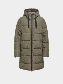 Куртки та дублянки Only CLAIR PUFFER HOOD COAT модель 15323232_Stone Gray Фото