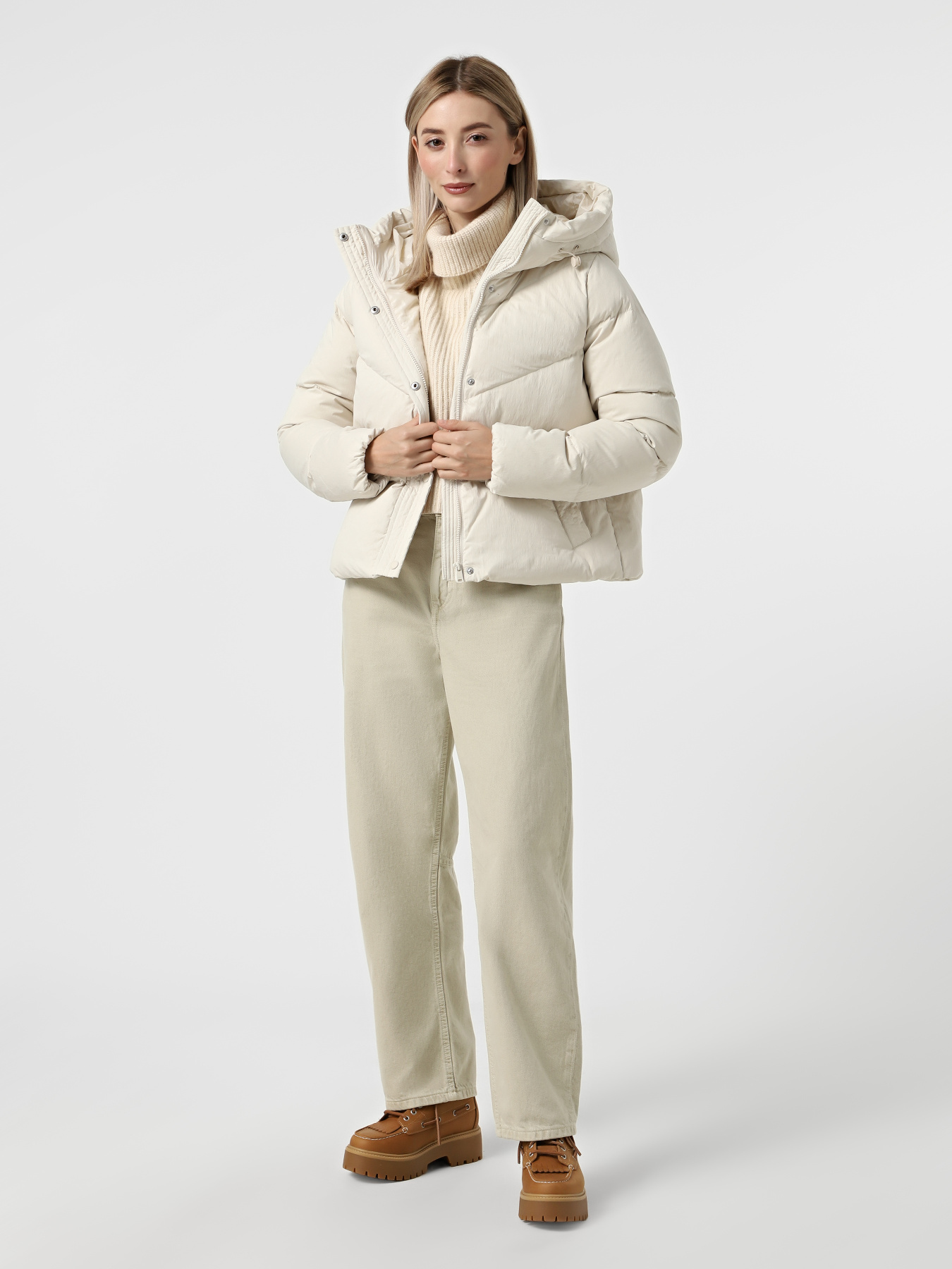 Куртки та дублянки Only CLARA SHORT DOWN JACKET модель 15353744_Birch Куртки та дублянки Only CLARA SHORT DOWN JACKET модель 15353744_Birch Фото