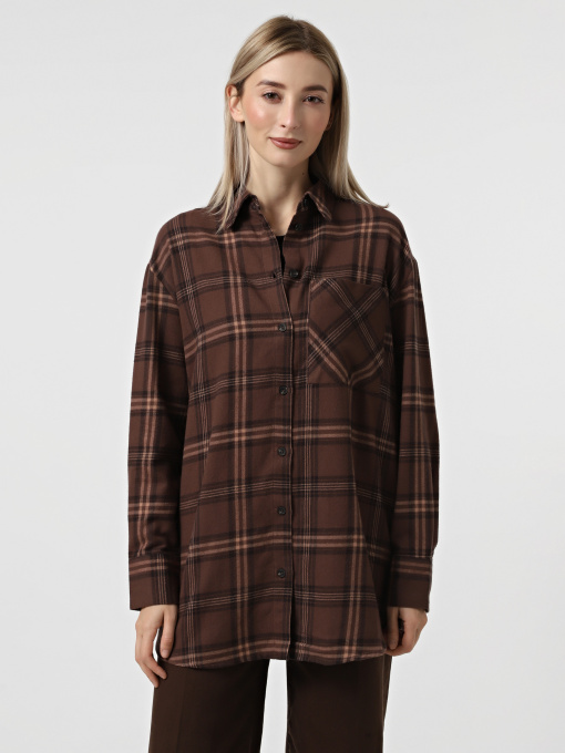 Сорочки Only JULIANA LIFE LS LOOSE CHECK SH модель 15356763_Shopping Bag TEXANA Фото