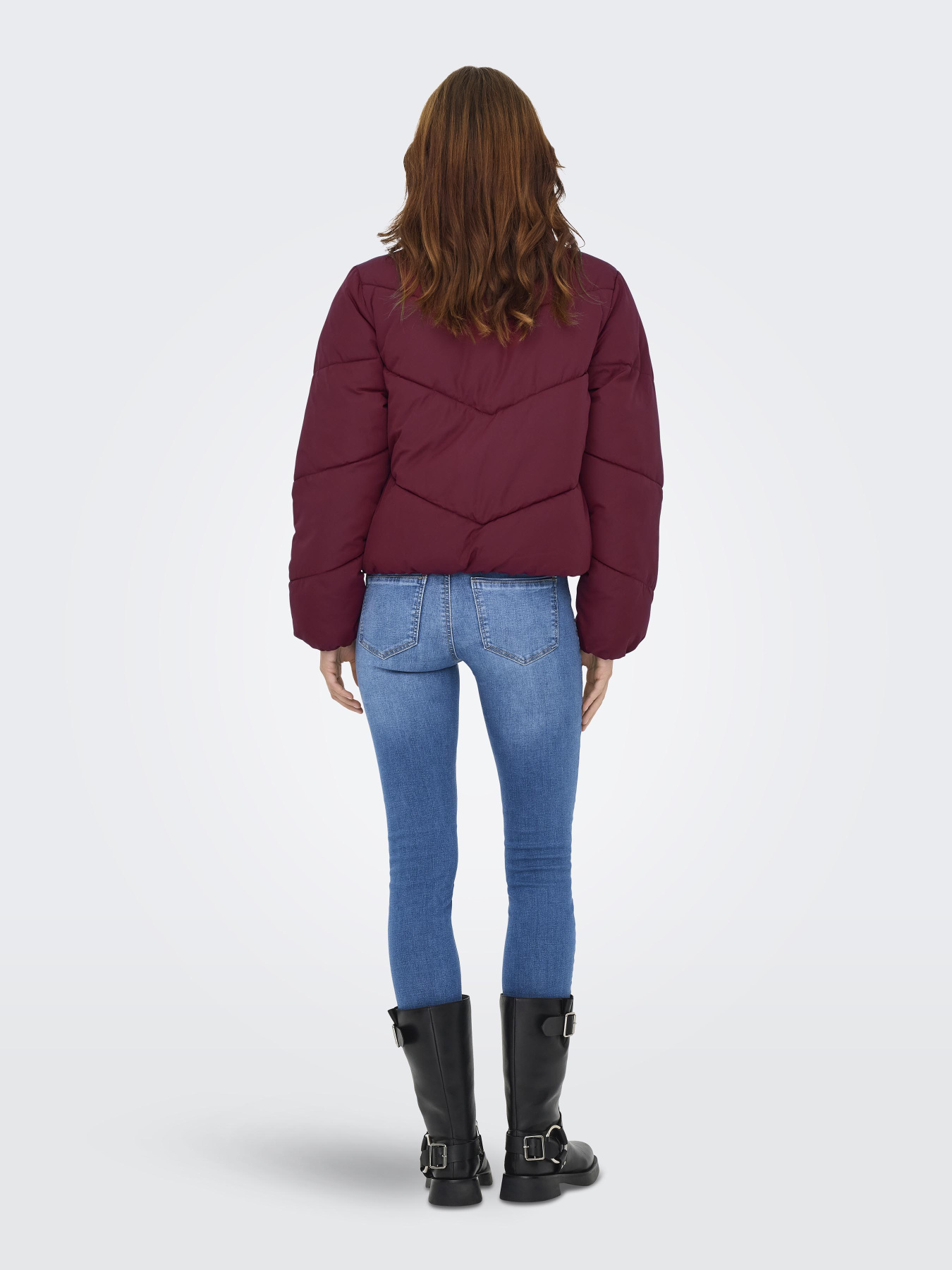 Куртки и дубленки Only MAGGI LIFE SOLID PUFFER модель 15308639_Cabernet Куртки и дубленки Only MAGGI LIFE SOLID PUFFER модель 15308639_Cabernet Фото