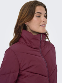 Куртки и дубленки Only MAGGI LIFE SOLID PUFFER модель 15308639_Cabernet Фото