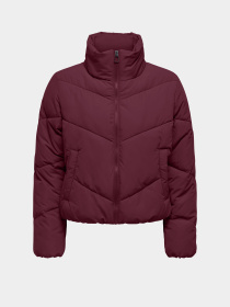 Куртки и дубленки Only MAGGI LIFE SOLID PUFFER модель 15308639_Cabernet Фото