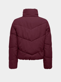 Куртки и дубленки Only MAGGI LIFE SOLID PUFFER модель 15308639_Cabernet Фото