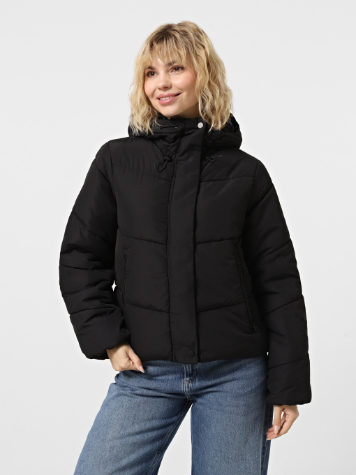 Куртки и дубленки Only MAGGI LIFE SHORT PUFFER модель 15349123_Black Фото