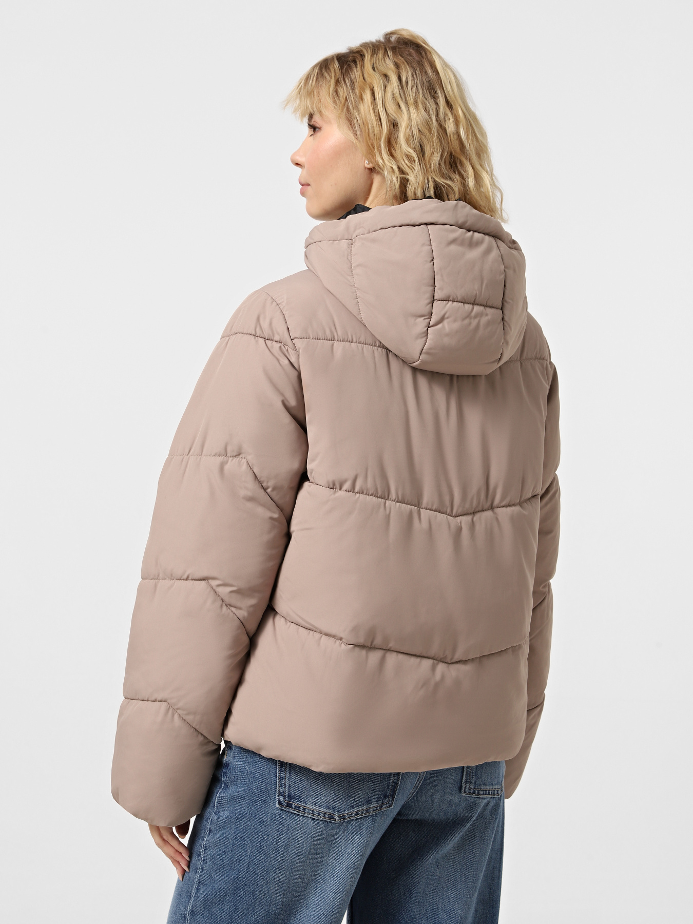 Куртки та дублянки Only MAGGI LIFE SHORT PUFFER модель 15349123_Silver Mink Фото