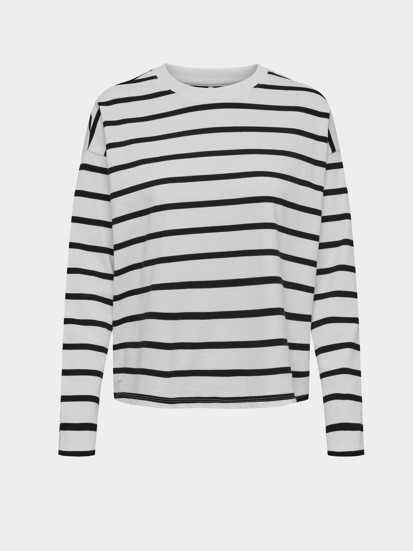 Худі та світшоти Only SOPH L/S STRIPE TOP модель 15310399_Cloud Dancer Black Фото