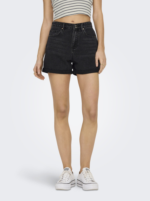 Шорти Only PHINE DNM SHORTS модель 15196226_Black Denim Фото