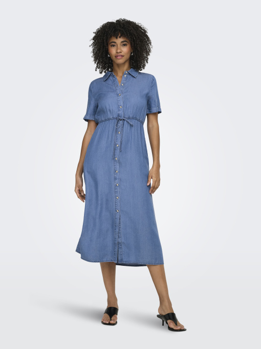 Сукні Only CHARIS LIFE SHIRT DRESS модель 15363971_Medium Blue Denim Фото