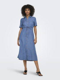 Сукні Only CHARIS LIFE SHIRT DRESS модель 15363971_Medium Blue Denim Фото