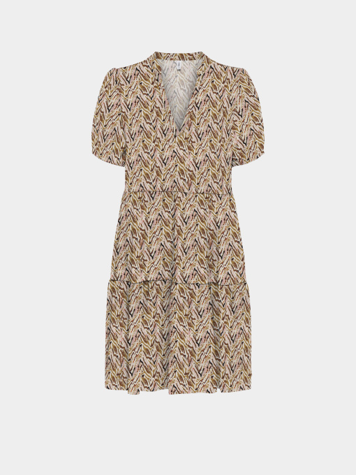Сукні Only NOVA LIFE VIS S/S THEA DRESS модель 15222215_Dull Gold 716 Abstract zig Фото