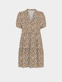 Сукні Only NOVA LIFE VIS S/S THEA DRESS модель 15222215_Dull Gold 716 Abstract zig Фото