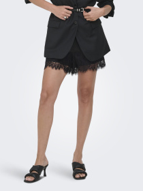 Шорты Only MENUS LACE SATIN SHORTS модель 15385146_Black BLACK LACE Фото