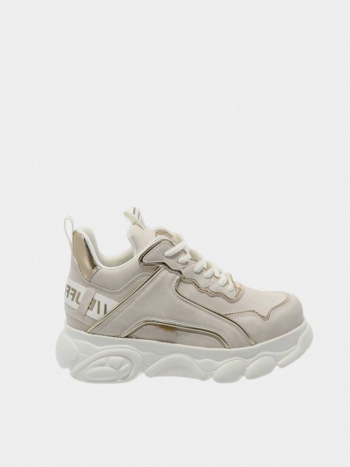 Кросівки Buffalo модель 1630498-offwhite/gold Фото