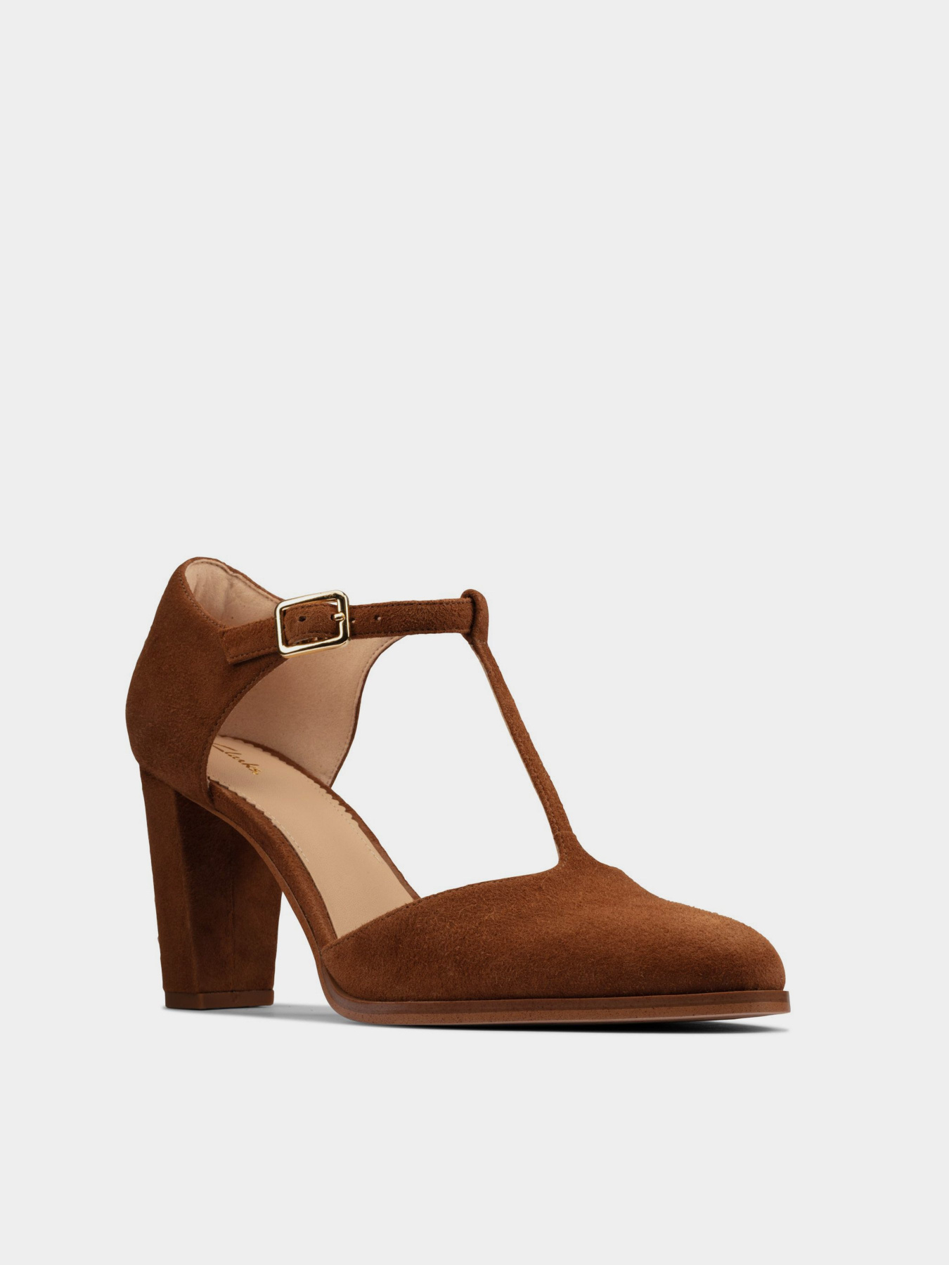 Босоножки Clarks Kaylin 85 T Bar модель 26156391 Босоножки Clarks Kaylin 85 T Bar модель 26156391 Фото