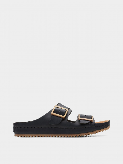 Шлёпанцы Clarks Brookleigh Sun Leather модель 26165057 Фото