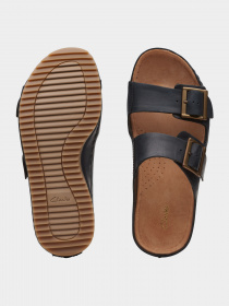 Шльопанці Clarks Brookleigh Sun Leather модель 26165057 Фото
