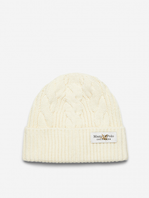 Шапки та кепки Marc O’Polo Mo'P X Chevignon Cable Knit Beanie модель 308614601075-156 Фото