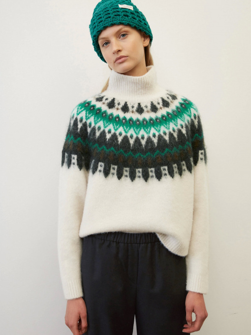 Свитры и кардиганы Marc O’Polo FAIR ISLE модель 209605660509-G72 Фото