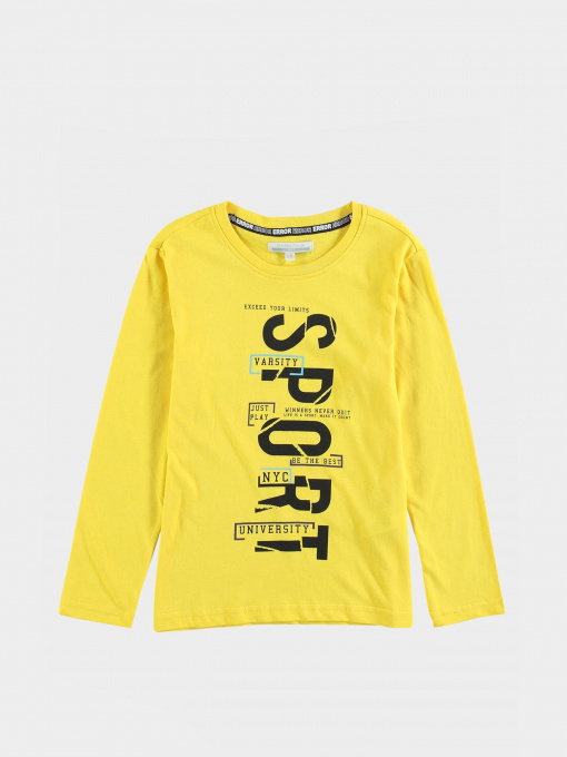 Худи и свитшоты Piazza Italia модель 05526_yellow Фото