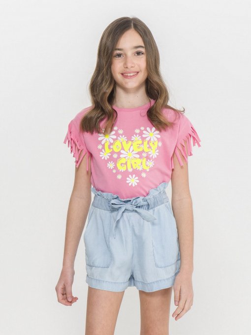 Шорти Piazza Italia модель 01818_light denim Фото