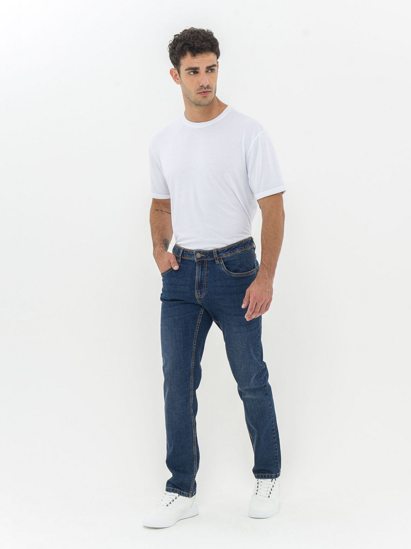 Джинсы Piazza Italia модель 07525_dark denim Фото