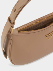 Сумки PINKO Half Moon Mini Fl Vitello Seta модель 102790-A0F1 D01Q Фото