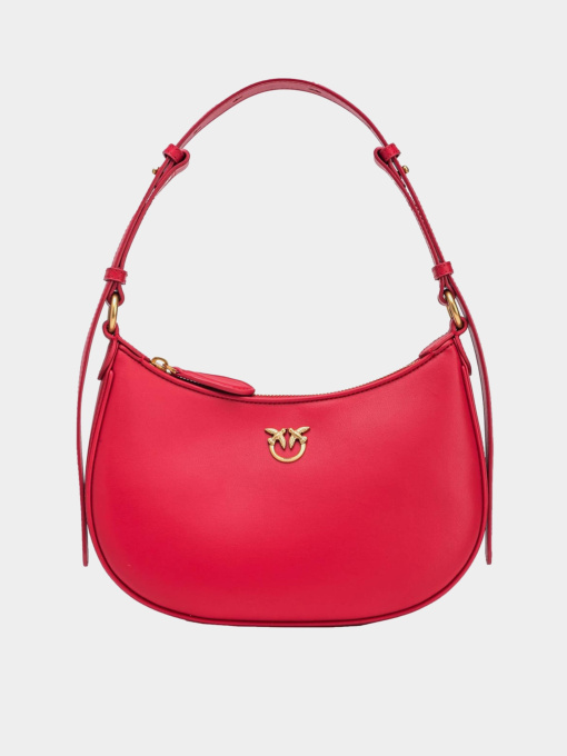 Сумки PINKO Half Moon Mini Fl Vitello Seta модель 102790-A0F1 R30Q Фото