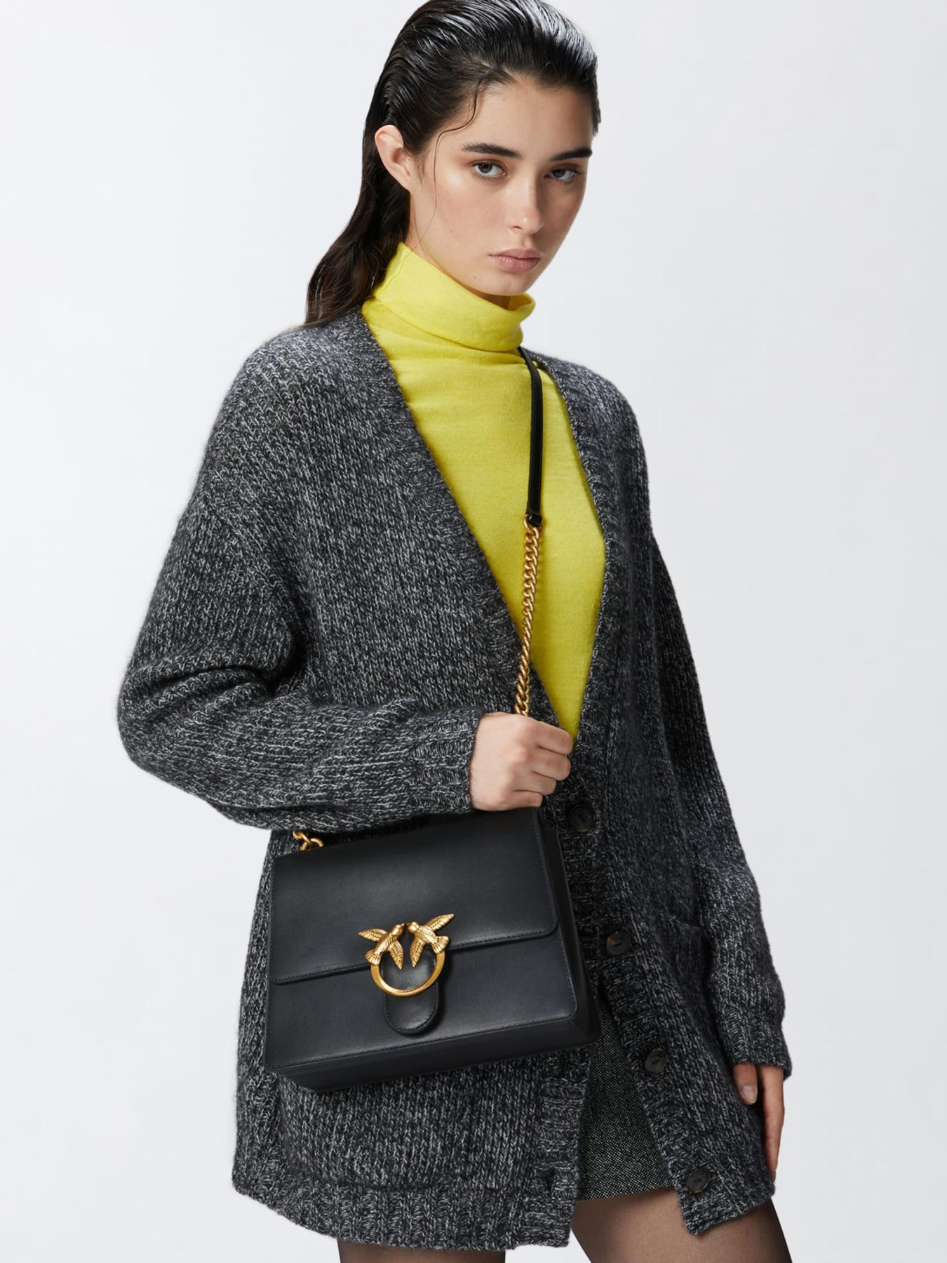 Сумки PINKO Classic Love Bag One модель 100066-A0F1 Z99Q Сумки PINKO Classic Love Bag One модель 100066-A0F1 Z99Q Фото
