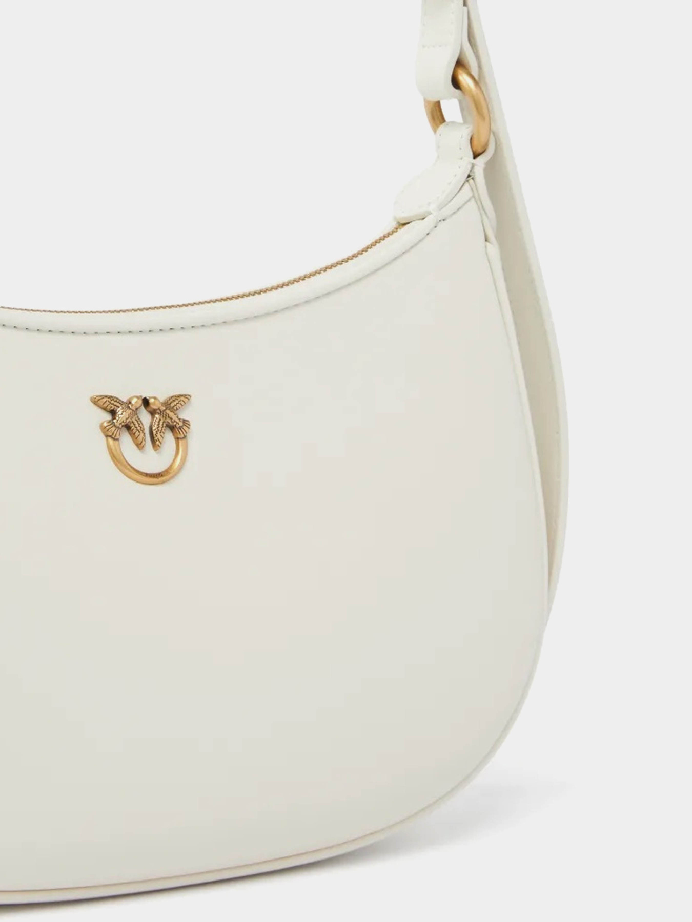 Сумки PINKO Half Moon Mini Fl Vitello Seta модель 102790-A0F1 Z14Q Фото