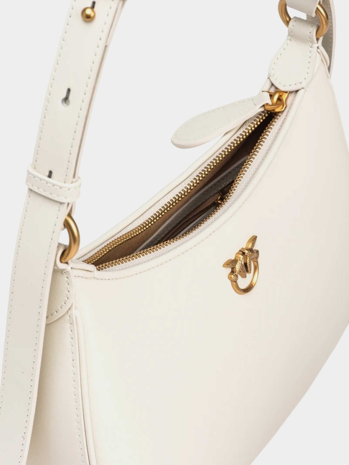 Сумки PINKO Half Moon Mini Fl Vitello Seta модель 102790-A0F1 Z14Q Фото