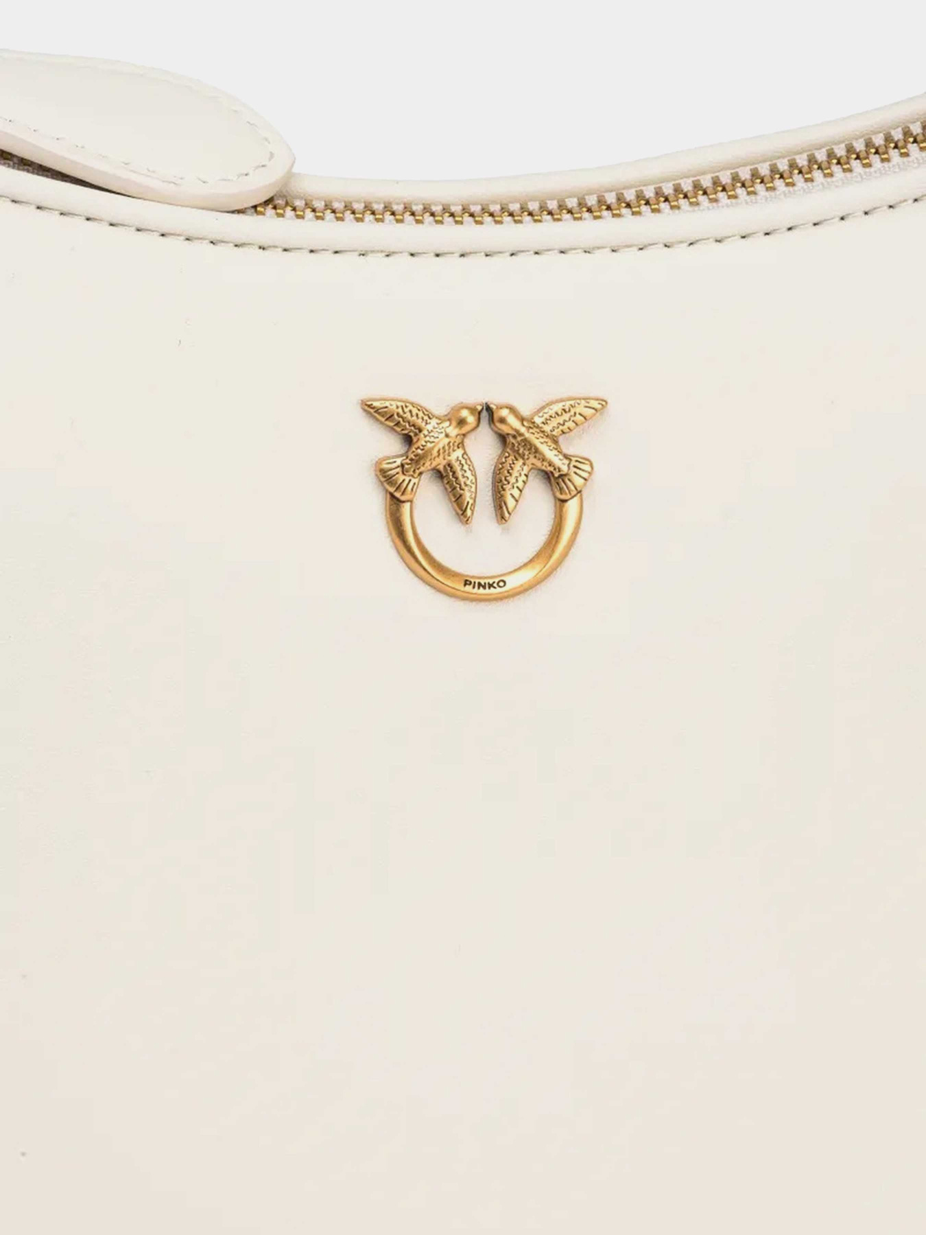 Сумки PINKO Half Moon Mini Fl Vitello Seta модель 102790-A0F1 Z14Q Фото
