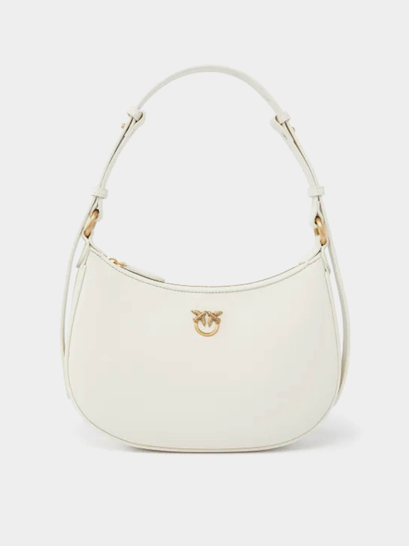 Сумки PINKO Half Moon Mini Fl Vitello Seta модель 102790-A0F1 Z14Q Фото