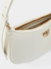 Сумки PINKO Half Moon Mini Fl Vitello Seta модель 102790-A0F1 Z14Q Фото