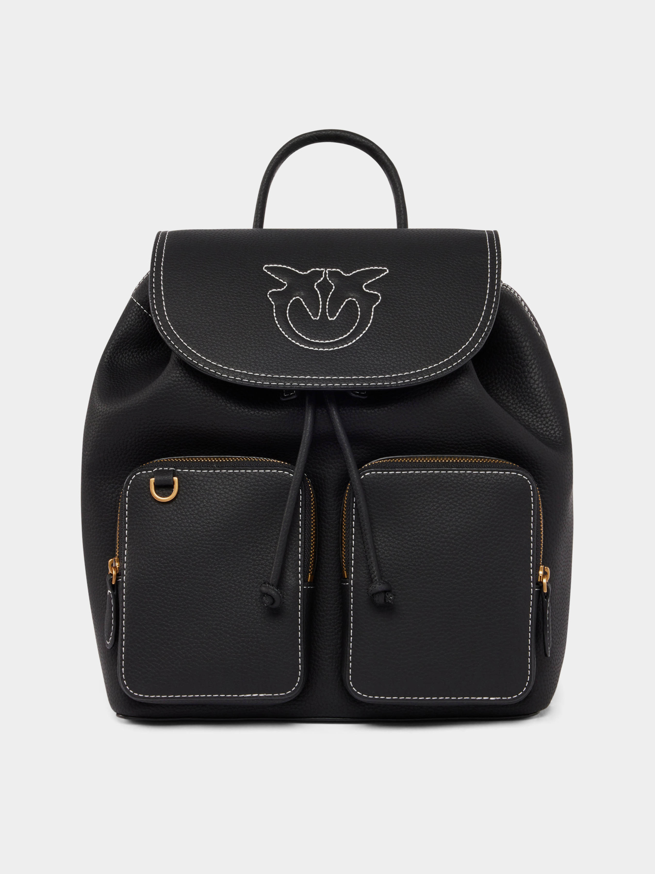 Рюкзаки PINKO Carrie Backpack Pelle Bottalata модель 104351-A1LF Z99Q Фото