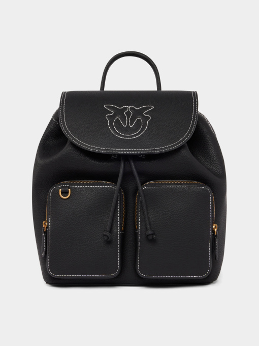 Рюкзаки PINKO Carrie Backpack Pelle Bottalata модель 104351-A1LF Z99Q Фото