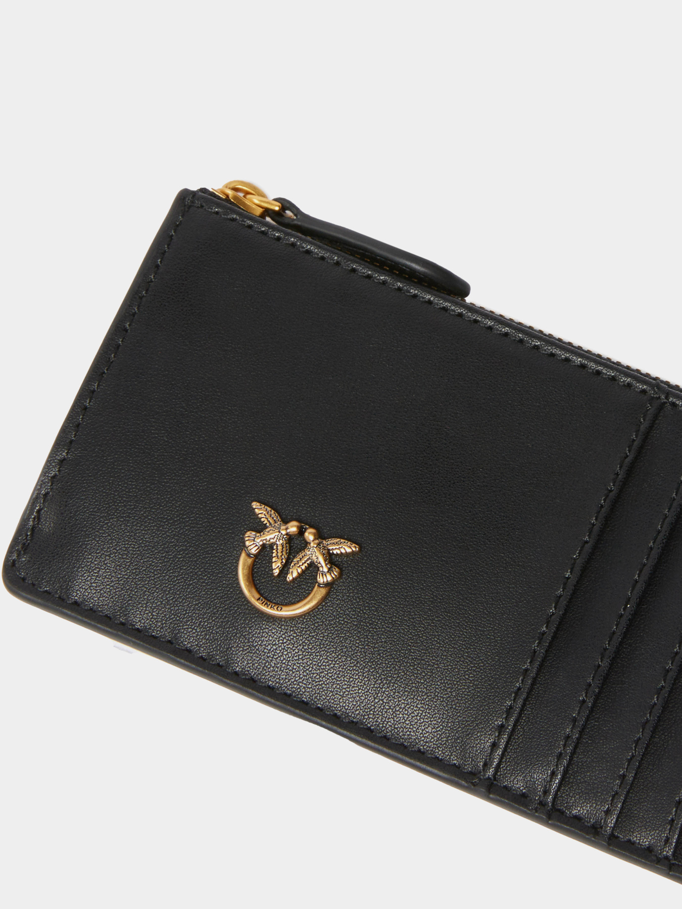 Гаманці PINKO Airone Cardholder Vitello Seta модель 100251-A0F1 Z99Q Фото