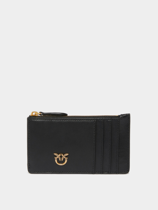 Кошельки PINKO Airone Cardholder Vitello Seta модель 100251-A0F1 Z99Q Фото