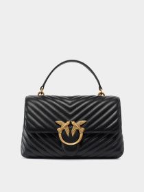 Сумки PINKO Love Lady Puff Classic Cl  Sheep Nappa Chevron модель 100043-A0GK Z99Q Фото