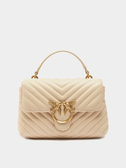 Сумки PINKO Love Lady Puff Classic Cl  Sheep Nappa Chevron модель 100044-A0GK C50Q Фото