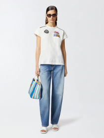 Футболки і поло PINKO Randal T-Shirt Jersey Tinto Capo модель 105270-A2ME Z05 Фото