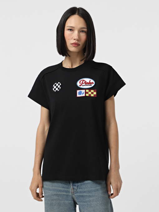 Футболки і поло PINKO Randal T-Shirt  Jersey Tinto Capo модель 105270-A2ME Z98 Фото