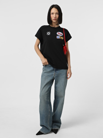 Футболки і поло PINKO Randal T-Shirt  Jersey Tinto Capo модель 105270-A2ME Z98 Фото