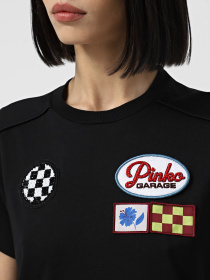 Футболки і поло PINKO Randal T-Shirt  Jersey Tinto Capo модель 105270-A2ME Z98 Фото