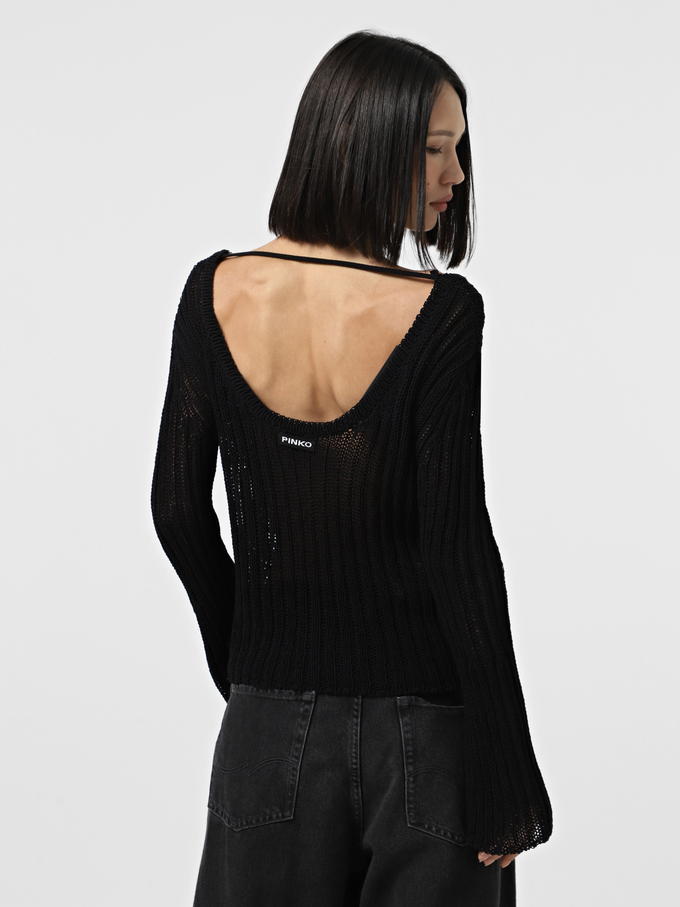 Худі та світшоти PINKO Leslie Maglia Soft Cotton модель 105302-A2N7 Z99 Худі та світшоти PINKO Leslie Maglia Soft Cotton модель 105302-A2N7 Z99 Фото